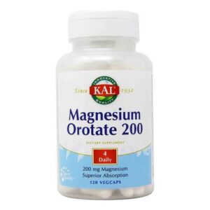 Kal, Orotato de Magnésio 200 mg - 60 Comprimidos