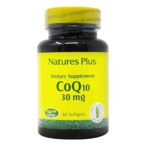 Nature's Plus, Coenzima Q10 - 60 Cápsulas em Gel