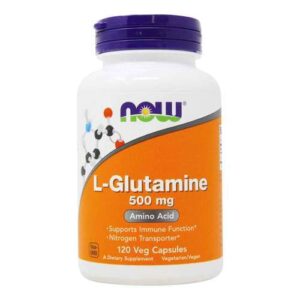 Comprar now foods, l-glutamina 500 mg - 120 cápsulas preço no brasil aminoácidos glutamina suplementos suplemento importado loja 63 online promoção -