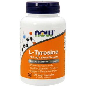 Comprar now foods, l-tirosina 750 mg extra forte - 90 cápsulas vegegetais preço no brasil aminoácidos suplementos tirosina suplemento importado loja 17 online promoção -