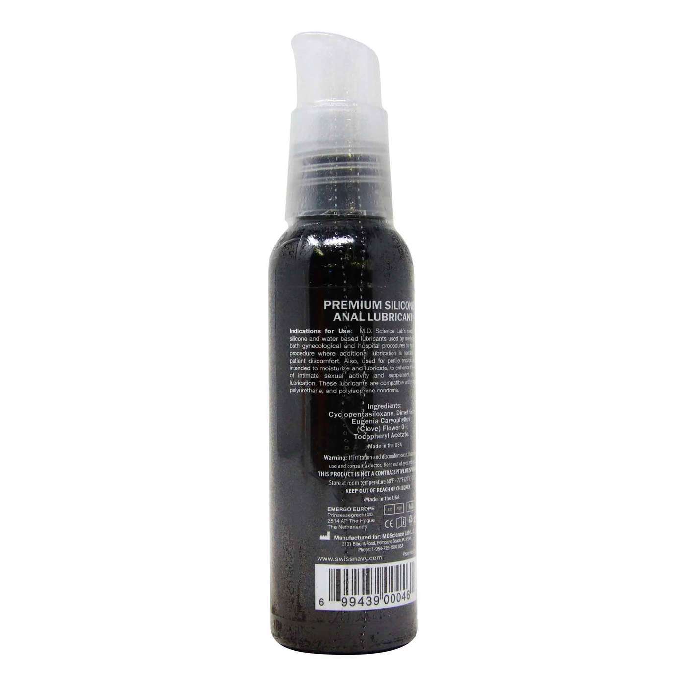 Swiss Navy, Lubrificante Anal Premium - 59mL - Imagem 2