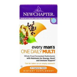 New Chapter, Multivitamínico para Homens Every Man's Once Daily - 24 Tabletes
