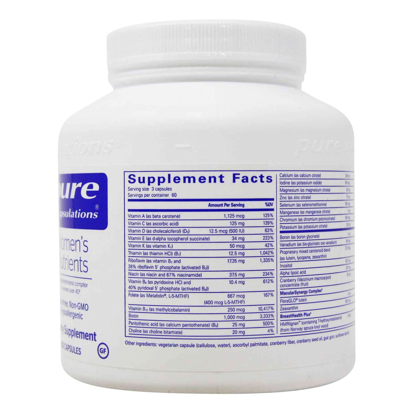 Pure EnCápsulasulations Women's Nutrients - 180 Cápsulas - Imagem 2