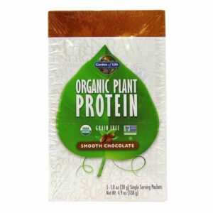 Comprar garden of life orgânico plant proteína, chocolate liso - 5 - 1 oz packets preço no brasil proteína proteína vegetal suplementos de musculação suplemento importado loja 37 online promoção -