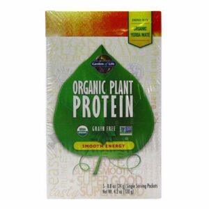 Comprar garden of life, proteína vegetal orgânica, energia suave - 5 pacotes - 24 g (cada) preço no brasil proteína proteína vegetal suplementos de musculação suplemento importado loja 41 online promoção -