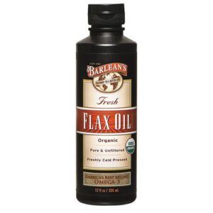 Barlean's, Óleo de Linhaça Orgânico - 356 ml (12 fl oz)