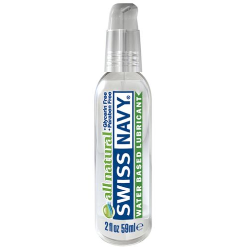 Swiss Navy All Natural Water Based Lubricant - 2 fl oz
