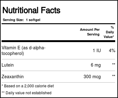 Douglas Labs Lutein 6 mg - 90 Cápsulas em Gel - Imagem 2
