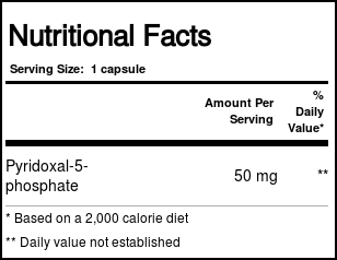 Douglas Labs Pyridoxal-5-Phosphate - 100 Cápsulas - Imagem 2