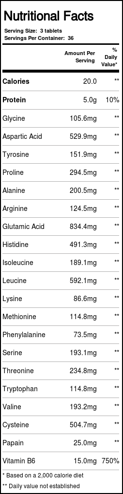 Universal Nutrition Amino 1900 110 comprimidos - Imagem 3