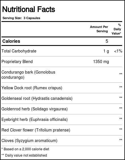 Kroeger Herb, Candida Cuidados com o Fígado - 100 Cápsulas Vegetarianas - Imagem 3