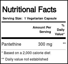 Kal Pantethine - 300 mg - 30 Cápsulas Vegetarianas - Imagem 2