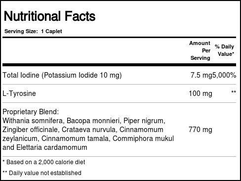 Ayush Ervas Thyro-M - 60 Caplets - Imagem 2
