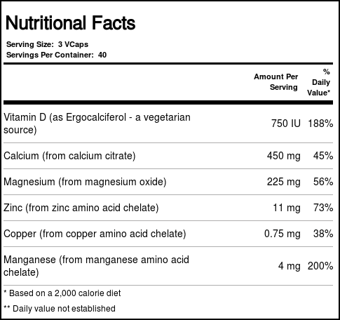 Now Foods, Citrato de Cálcio - 120 Cápsulas Vegetarianas - Imagem 2