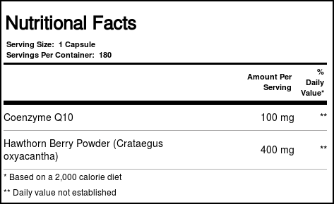 CoQ10 100 mg com Baga de Espinheiro Now Foods 180 Cápsulas Vegetarianas - Imagem 4