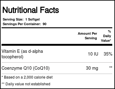 CoQ10 30 mg Now Foods 90 Cápsulas em Gel - Imagem 2