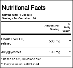 Scandinavian Formulas, Óleo de fígado de tubarão 500 mg -120 Cápsulas - Imagem 5