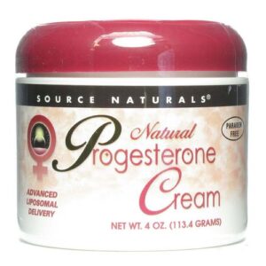 Source Naturals, Creme Natural de Progesterona - 113,4 gr