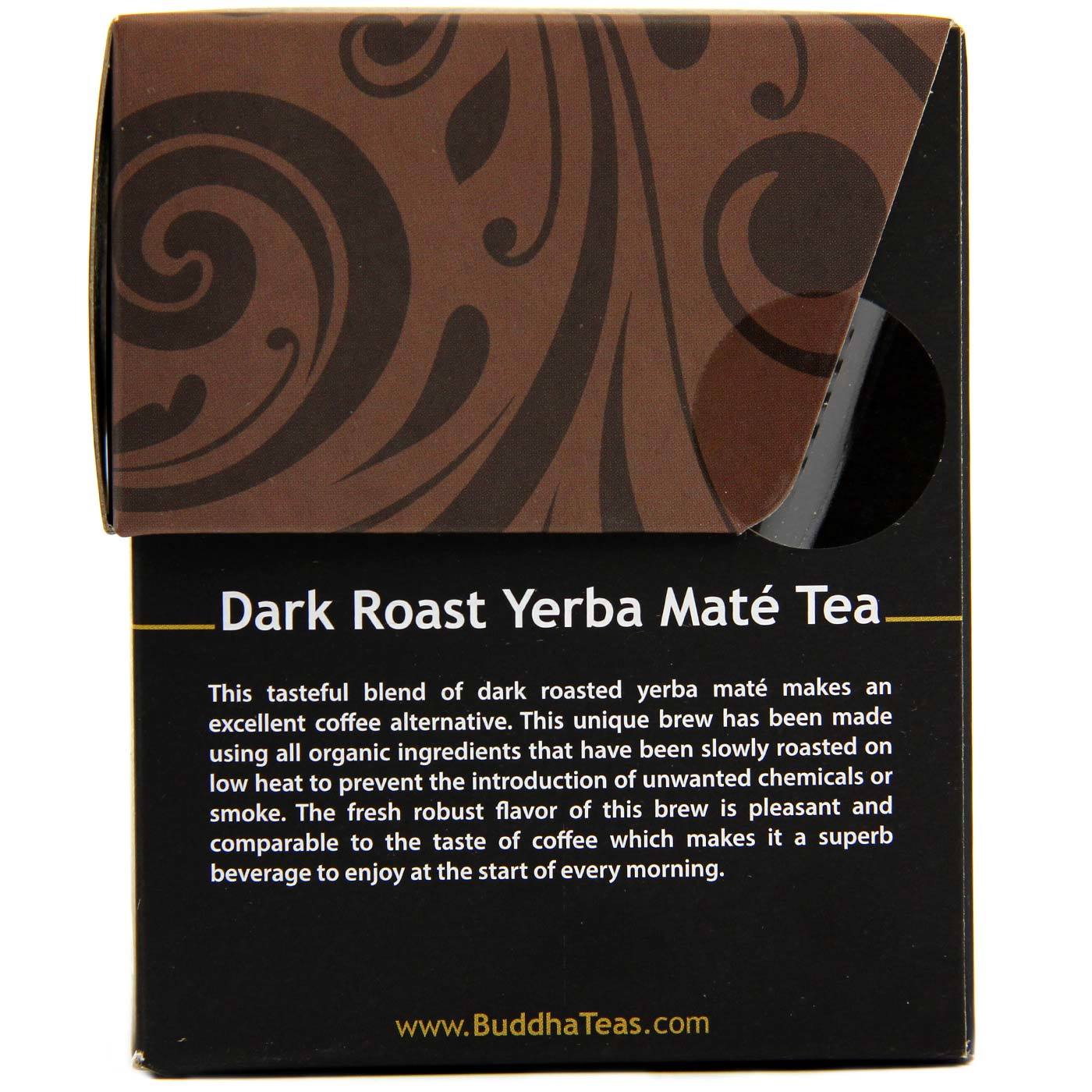 Buddha Teas, Chá de Erva-mate Dark Roast - 18 Saco de Chá - Imagem 2