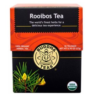 Comprar buddha teas, chá vermelho de rooibos - 18 saquinhos de chá preço no brasil alimentos chá chá de ervas chá de rooibos marcas a-z numi tea suplemento importado loja 37 online promoção -