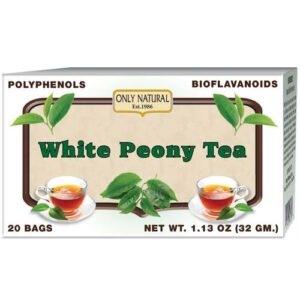 Comprar only natural white peony chá - 20 chá bags preço no brasil bebidas casa e produtos alimentícios chá chá medicinal produtos alimentícios suplemento importado loja 53 online promoção -