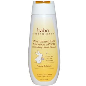 Comprar babo botanicals, shampoo e sabonete hidratante para bebês - 237ml (8 fl oz) preço no brasil crianças e bebês shampoo para bebê suplemento importado loja 7 online promoção -