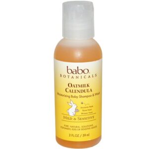 Comprar babo botanicals bebê xampu & wash , calêndula - moisturizing - 2 oz preço no brasil crianças e bebês shampoo para bebê suplemento importado loja 27 online promoção -