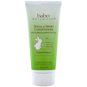 Comprar babo botanicals, condicionador de natação e esportes (pepino e aloe) - 180ml (6 fl oz) preço no brasil crianças e bebês shampoo para bebê suplemento importado loja 33 online promoção -