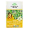 Comprar organic india, chá tulsi camomila e mel - 18 saquinhos de chá preço no brasil bebidas casa e produtos alimentícios chá chá de camomila produtos alimentícios suplemento importado loja 1 online promoção -