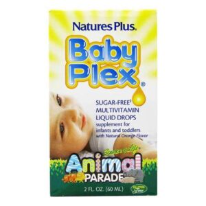Comprar nature's plus, animal parade® baby plex® multivitamínico para bebês - 60 ml preço no brasil crianças e bebês resfriado & gripe infantil suplemento importado loja 113 online promoção -