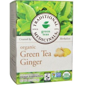 Comprar traditional medicinals, chá verde orgânico com gengibre - 16 saquinhos de chá preço no brasil bebidas casa e produtos alimentícios chá chá de camomila produtos alimentícios suplemento importado loja 93 online promoção -