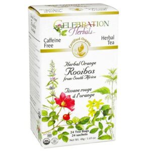Comprar celebration herbals, chá vermelho de rooibos laranja - 24 scos de chá preço no brasil alimentos chá chá de ervas chá de rooibos marcas a-z numi tea suplemento importado loja 25 online promoção -