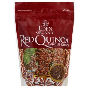 Comprar eden foods, quinoa vermelha orgânica - grãos integrais - 16 oz (454g) preço no brasil casa e produtos alimentícios misturas para bolo produtos alimentícios suplemento importado loja 9 online promoção -