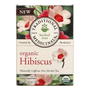 Comprar chá orgânico de hibiscus traditional medicinals 16 sacos preço no brasil bebidas casa e produtos alimentícios chá chá medicinal produtos alimentícios suplemento importado loja 113 online promoção -