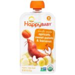 Comprar happy bebê orgânico bebê food fase 2 simples combos apricot e batata doce 16-3,5 bolsas oz preço no brasil comida para bebê crianças e bebês suplemento importado loja 3 online promoção -