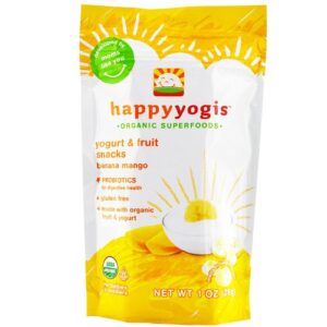 Comprar happy baby, happy yogis™ - sabor banana e manga - 1 oz (28g) por pacote preço no brasil comida para bebê crianças e bebês suplemento importado loja 33 online promoção -