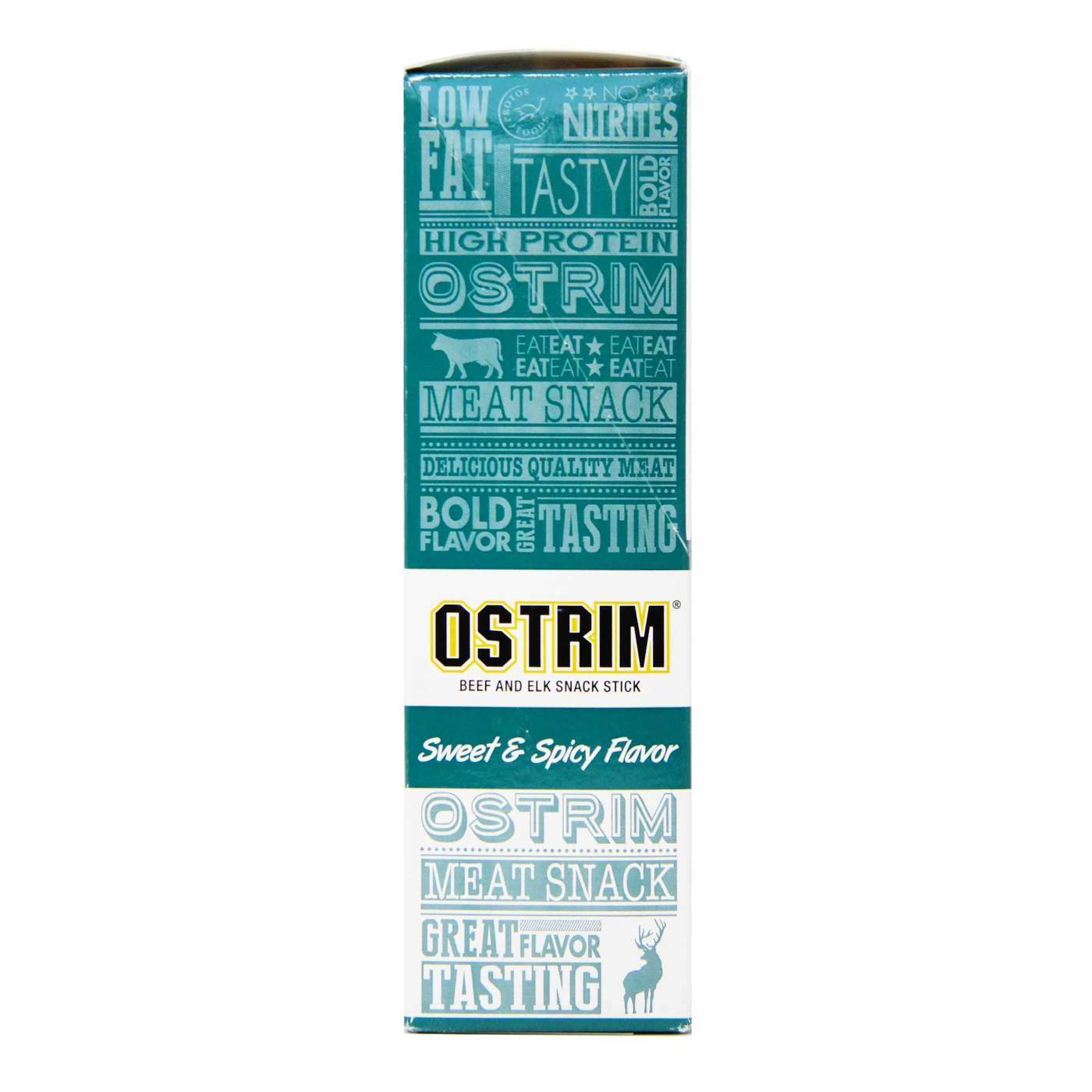 Ostrim, Palitos de Carne / Alce - Doce e Picante - 10 pacotes - Imagem 4