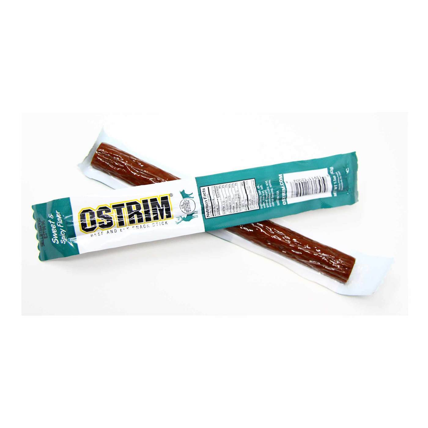 Ostrim, Palitos de Carne / Alce - Doce e Picante - 10 pacotes - Imagem 5