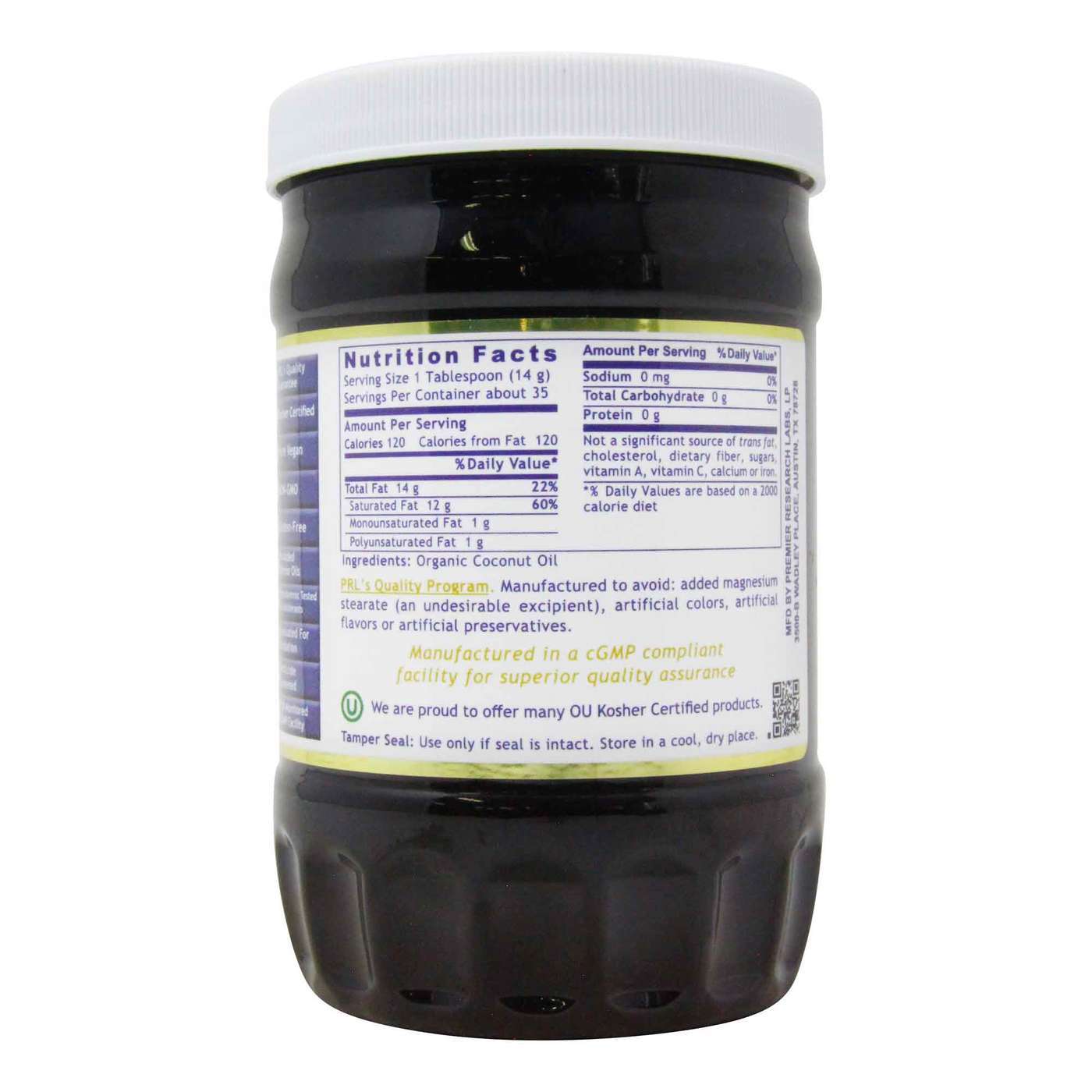 Premier Research Labs, Óleo de Coco Premier - 486 g (18 fl oz) - Imagem 3