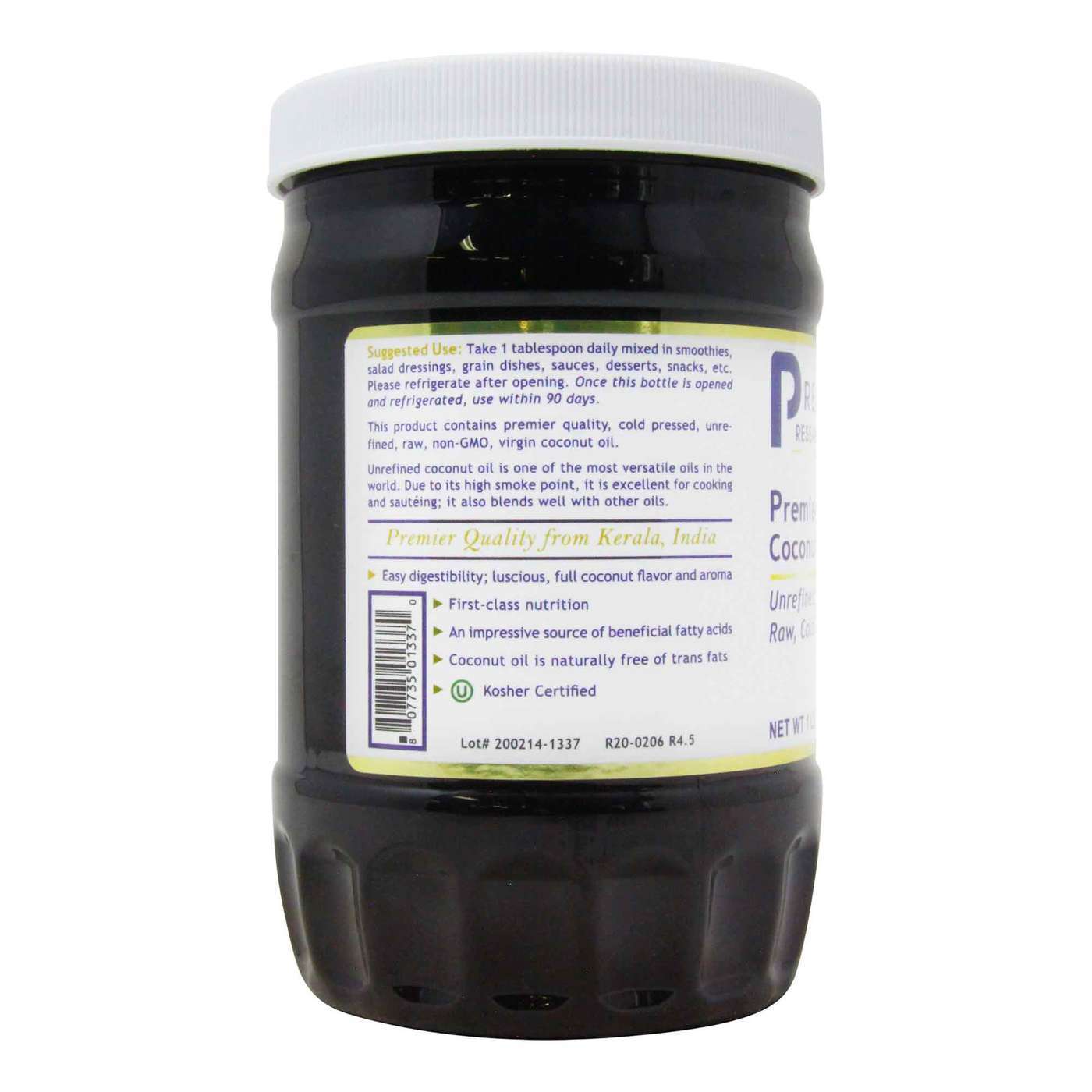 Premier Research Labs, Óleo de Coco Premier - 486 g (18 fl oz) - Imagem 4