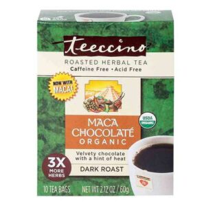 Comprar teeccino herbal tea, maca chocolaté orgânico - 10 saquinhos de chá preço no brasil bebidas casa e produtos alimentícios produtos alimentícios sucos suplemento importado loja 79 online promoção -