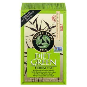 Comprar triple leaf tea, chá verde diet - 20 saquinhos de chá preço no brasil bebidas casa e produtos alimentícios chá chá verde produtos alimentícios suplemento importado loja 85 online promoção -