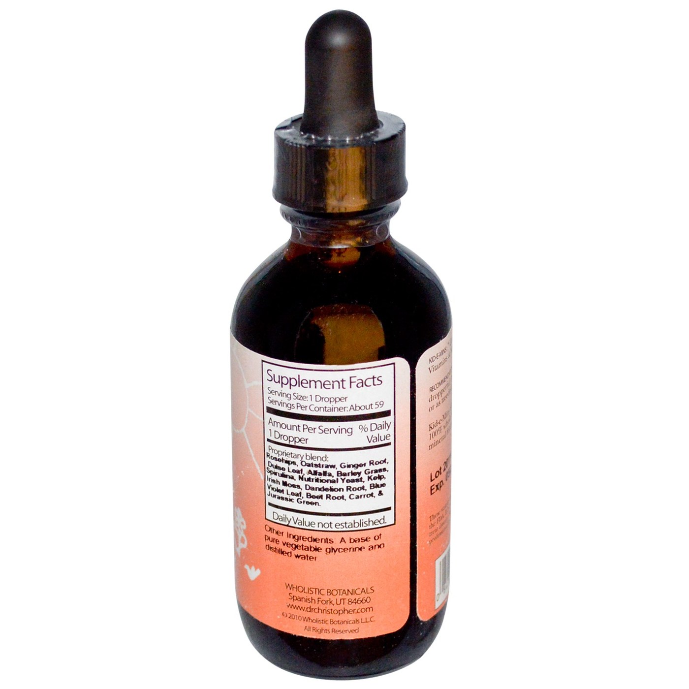 Dr. Christophers, Kid-E-Mins™ Vitaminas e Mineriais - 30 ml (2 fl oz) - Imagem 2