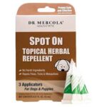 Comprar dr. Mercola, repelente de ervas tropicais para cães e filhotes - 15 ml preço no brasil cuidado animal suplemento importado loja 1 online promoção -
