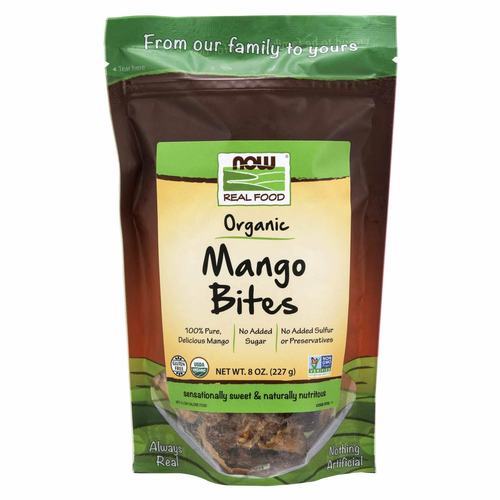 Now Food, Pedaços de Manga Orgânica - 8 oz (227g)