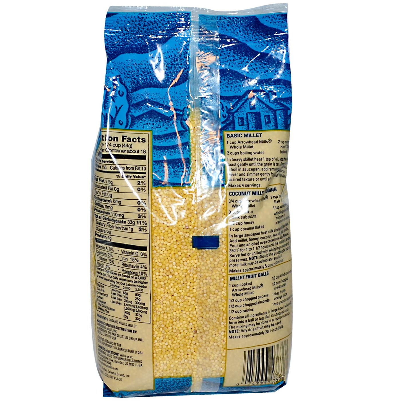 Arrowhead Mills, Painço Integral - 793 g (28 oz) - Imagem 2