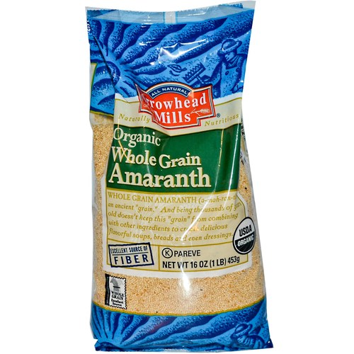 Arrowhead Mills, Amaranto de Grãos Integrais - 16 oz (453g)