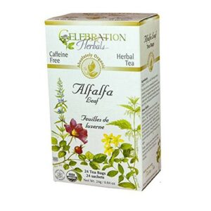 Comprar celebration herbals, chá de folhas de alfafa orgânico - 24 saquinhos de chá preço no brasil bebidas casa e produtos alimentícios chá chá medicinal produtos alimentícios suplemento importado loja 19 online promoção -