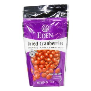 Comprar eden foods, cranberries secos orgânicos - 113 g preço no brasil casa e produtos alimentícios frutas secas produtos alimentícios suplemento importado loja 211 online promoção -