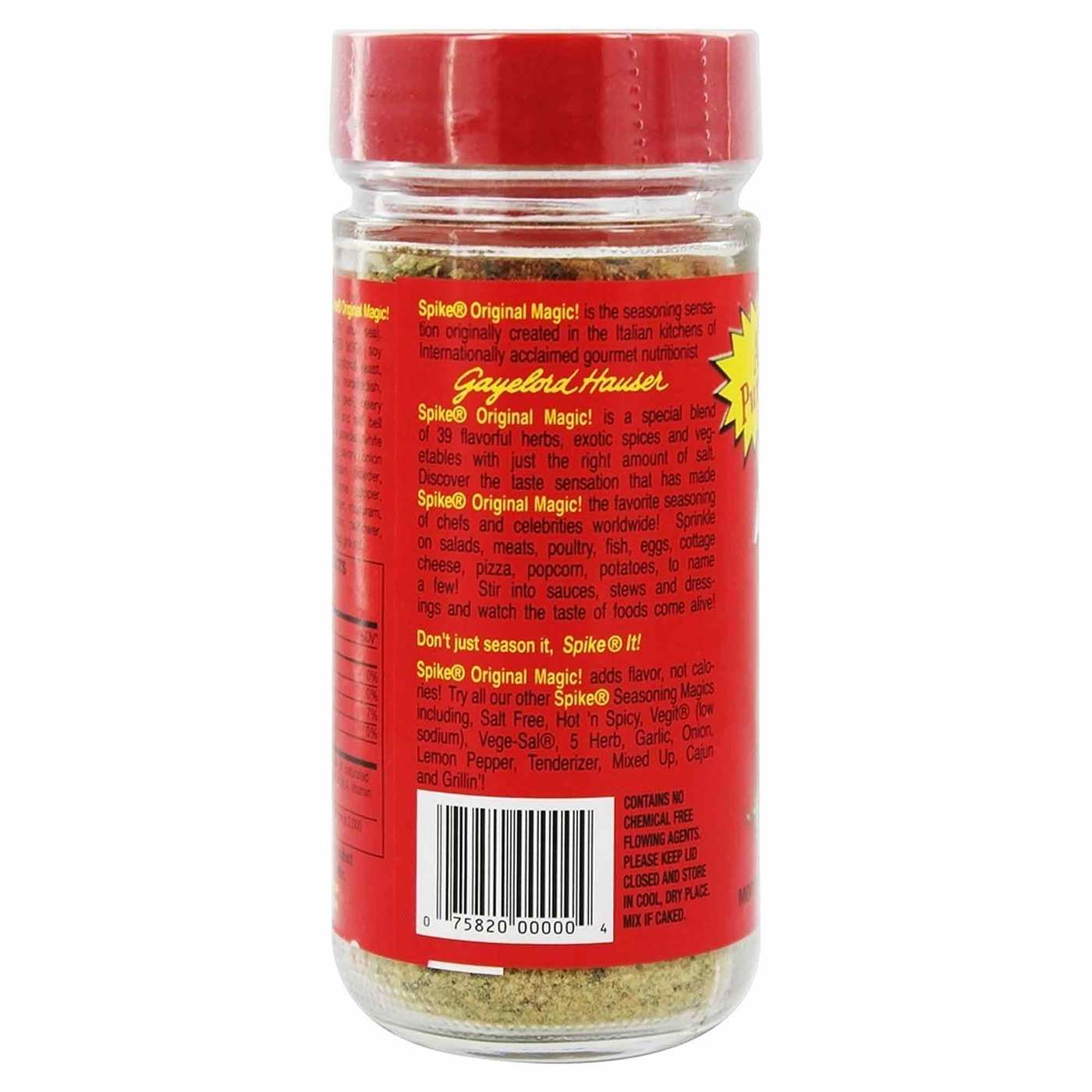Gayelord Hauser, Tempero Spike Original Magic - 85 g - Imagem 3